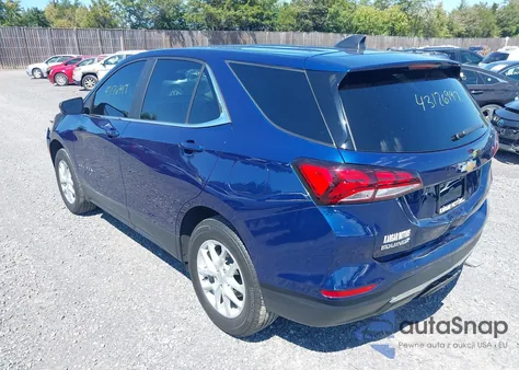 2022 Chevrolet Equinox Awd Lt из США, поврежденный, VIN 3GNAXUEV4NL310293